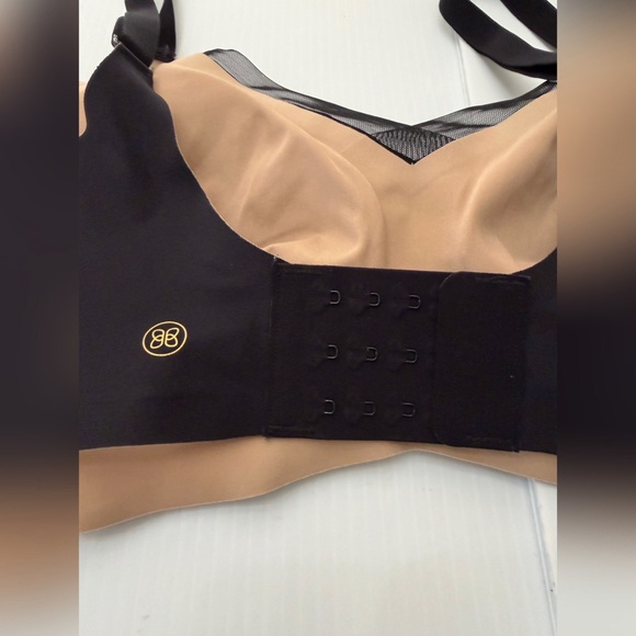 Honeylove Crossover Black and Tan Women's Intimate Bra - XL - Picture 4 of 8